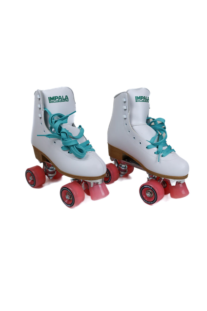 Impala Rollerskates white/mint/pink NWT (7)