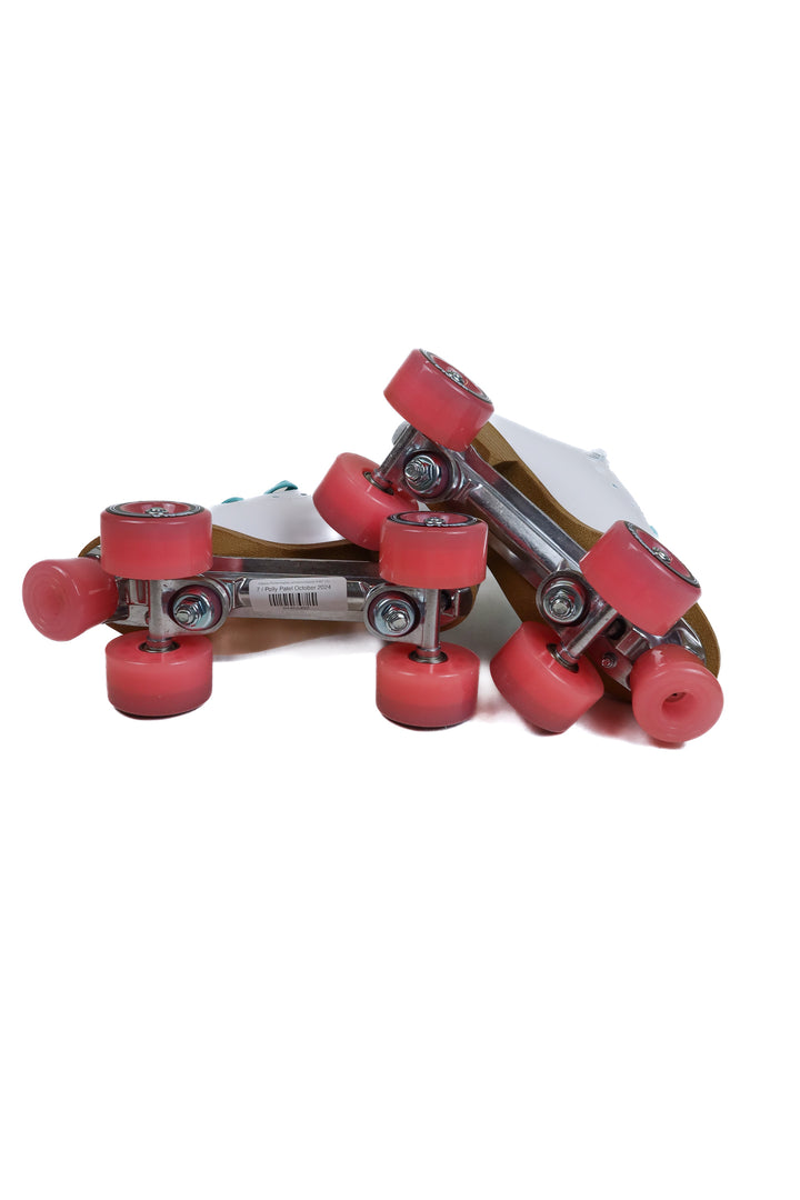 Impala Rollerskates white/mint/pink NWT (7)