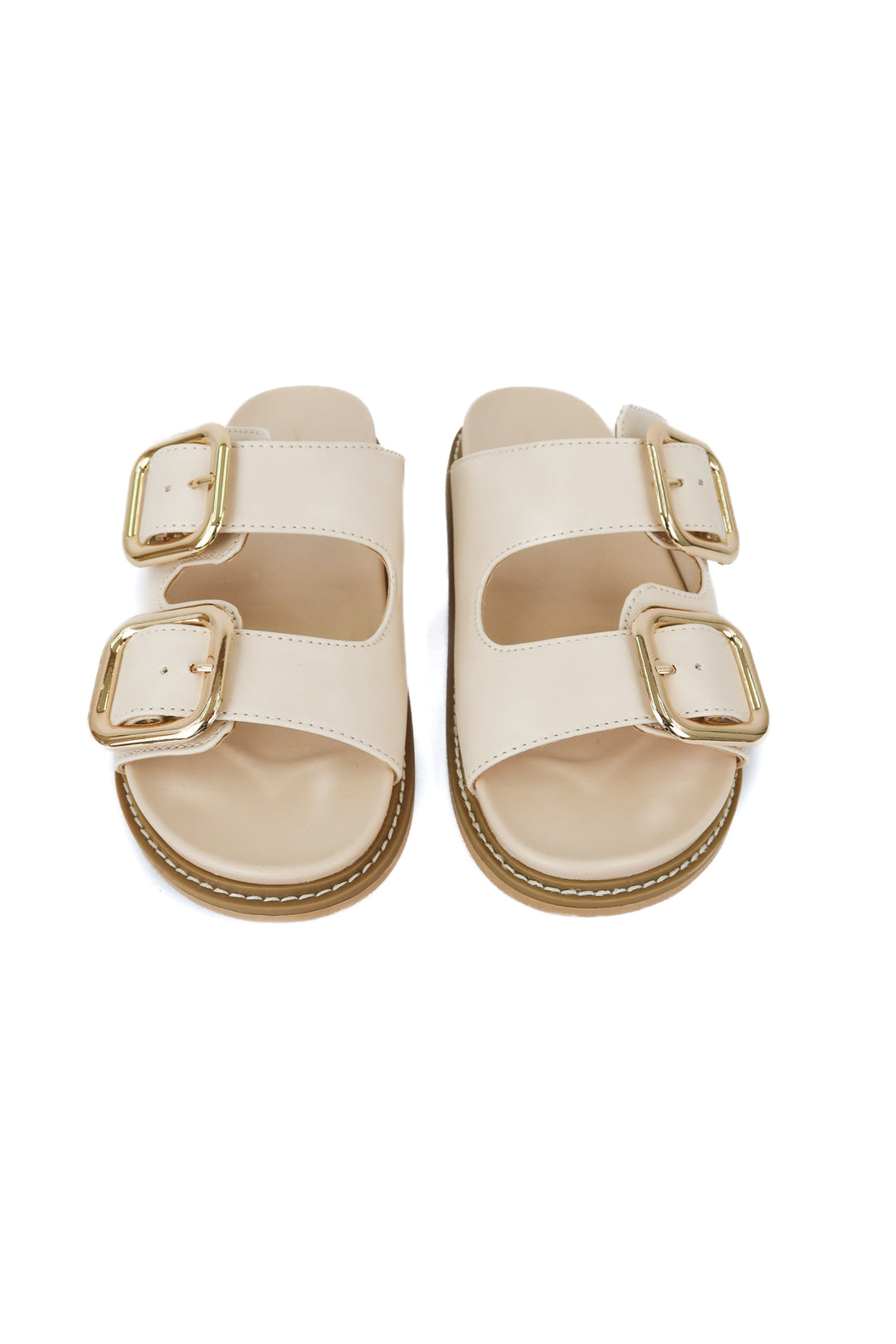 universal thread cream buckle sandals (9)
