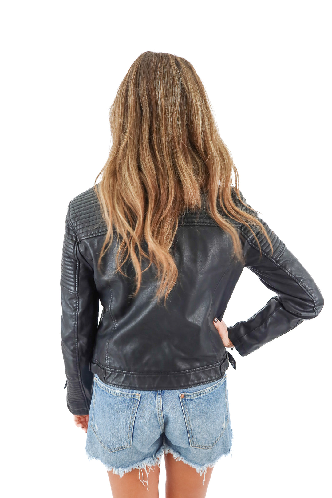topshop black moto jacket (8)