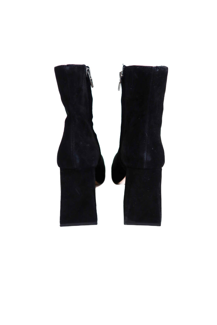 Dolce Vita black velvet boots NWOT (6.5)
