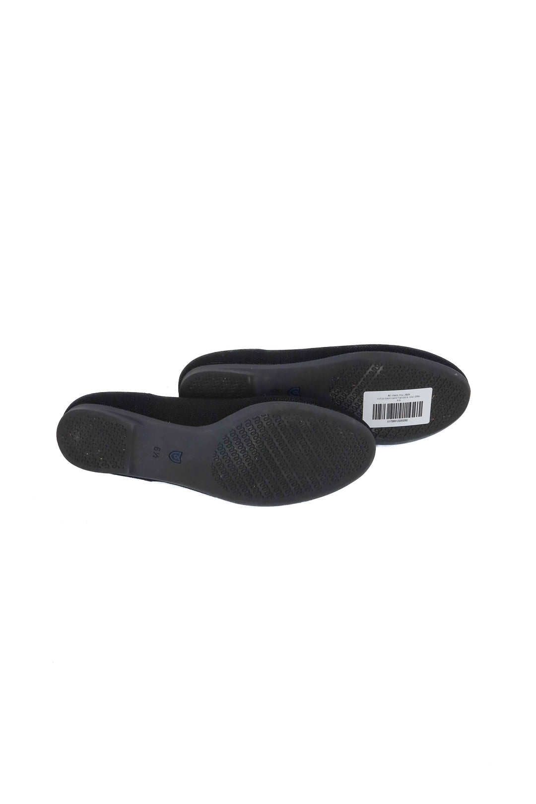 rothys black ballet flats (6.5; retail $99)