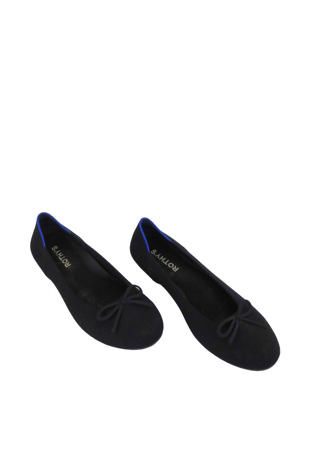rothys black ballet flats (6.5; retail $99)