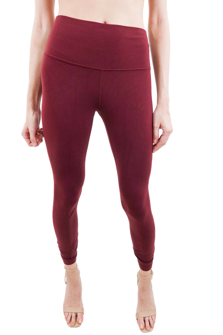 lululemon wine align leggings (8; retail $98)