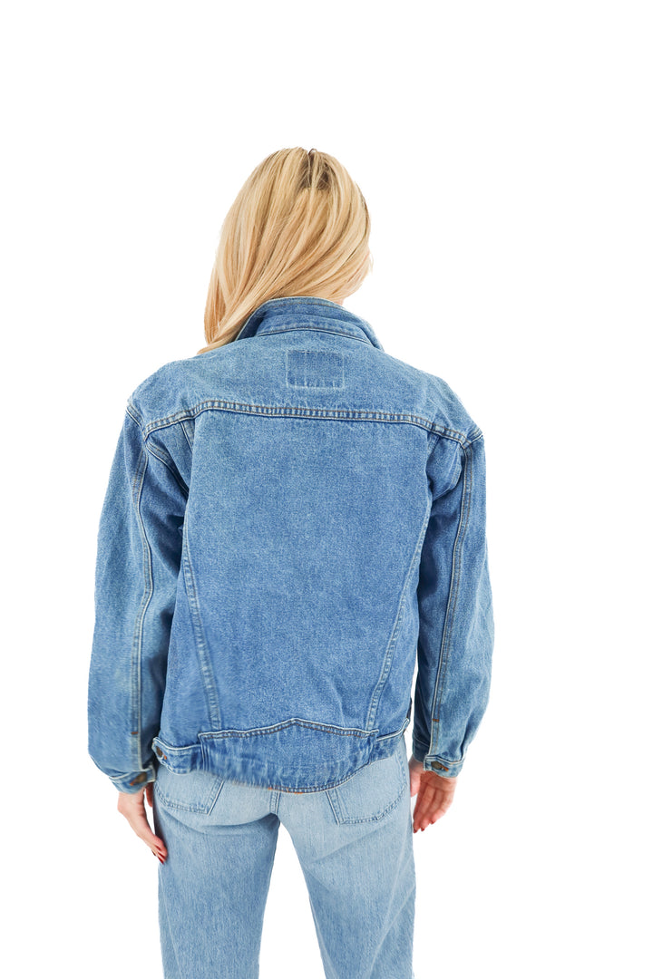 london fog denim jacket (s/m)