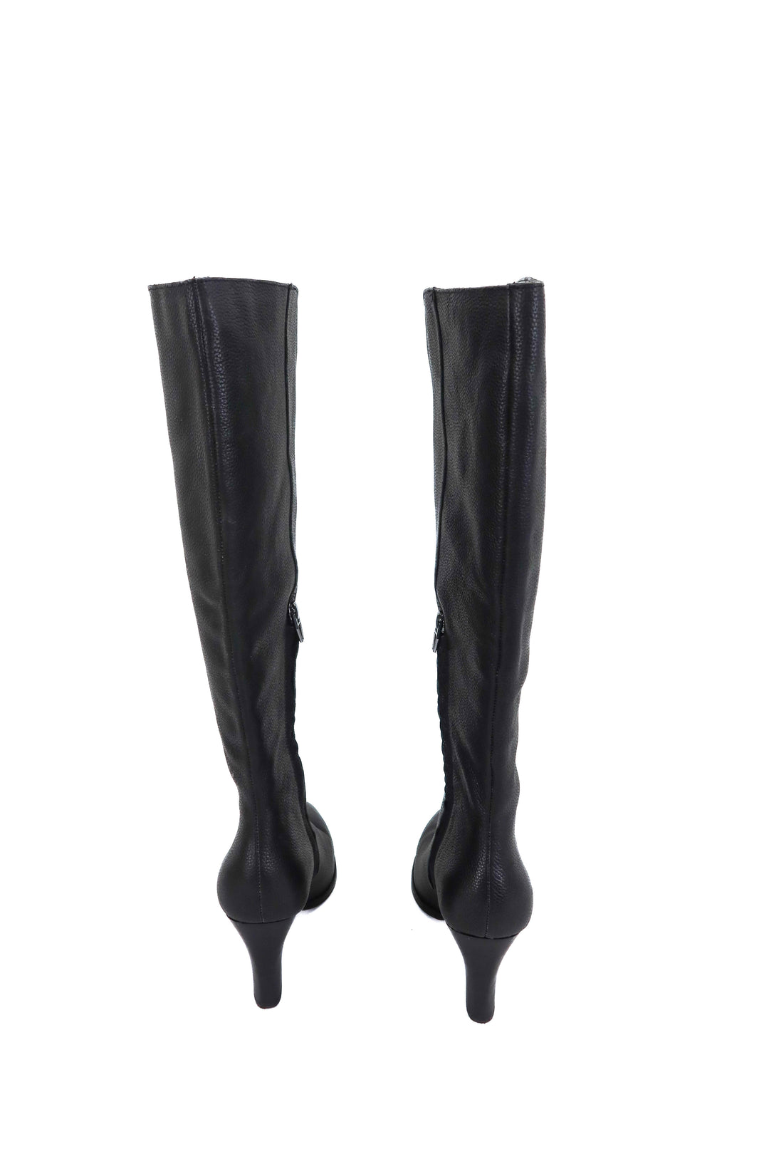 dolce vita black leather knee high boots (7)