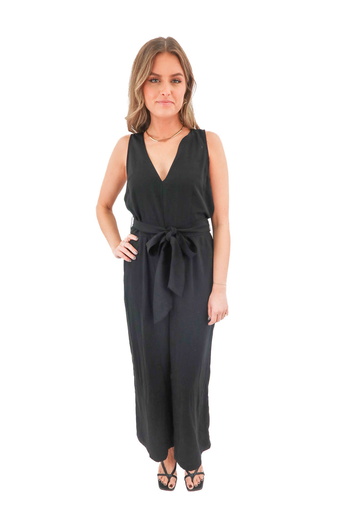a new day black jumpsuit (m)
