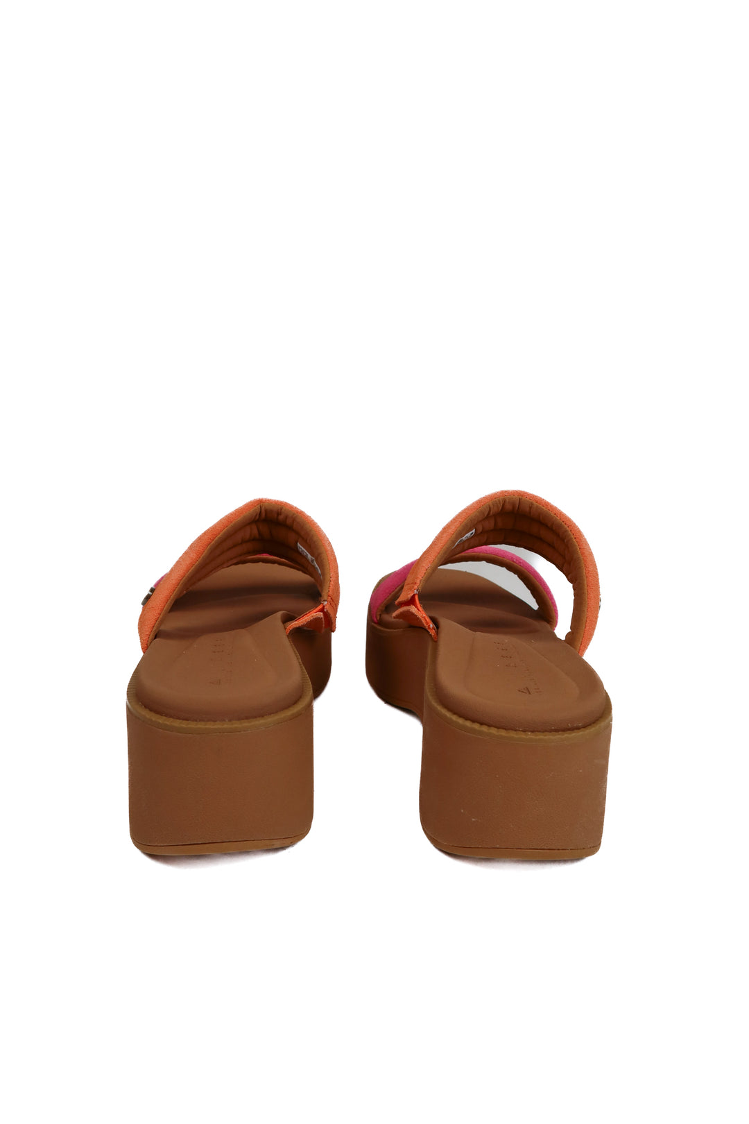 Reef Pink and Orange Platform Sandals NWOT (7; retail $90)