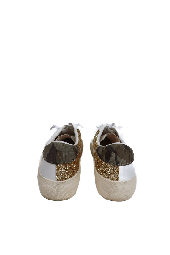 Vintage Havana white/gold/camo sneakers (7)*