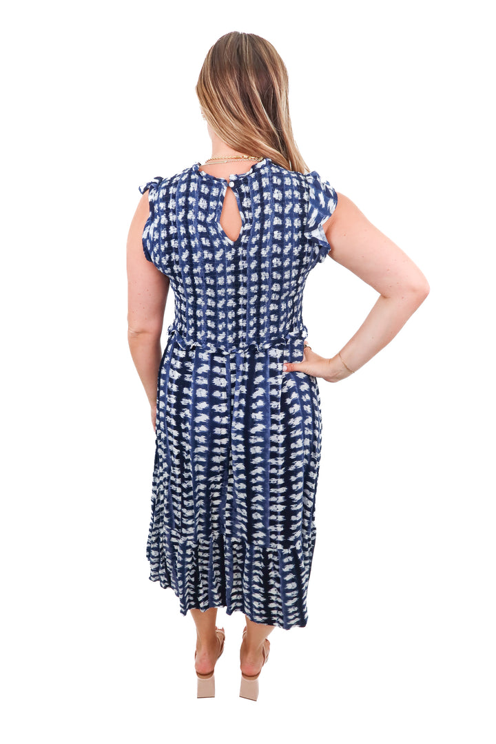 Time and True blue and white Maxi (L)