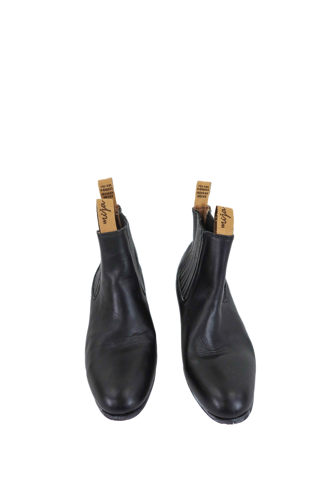 mija black leather boots (7)