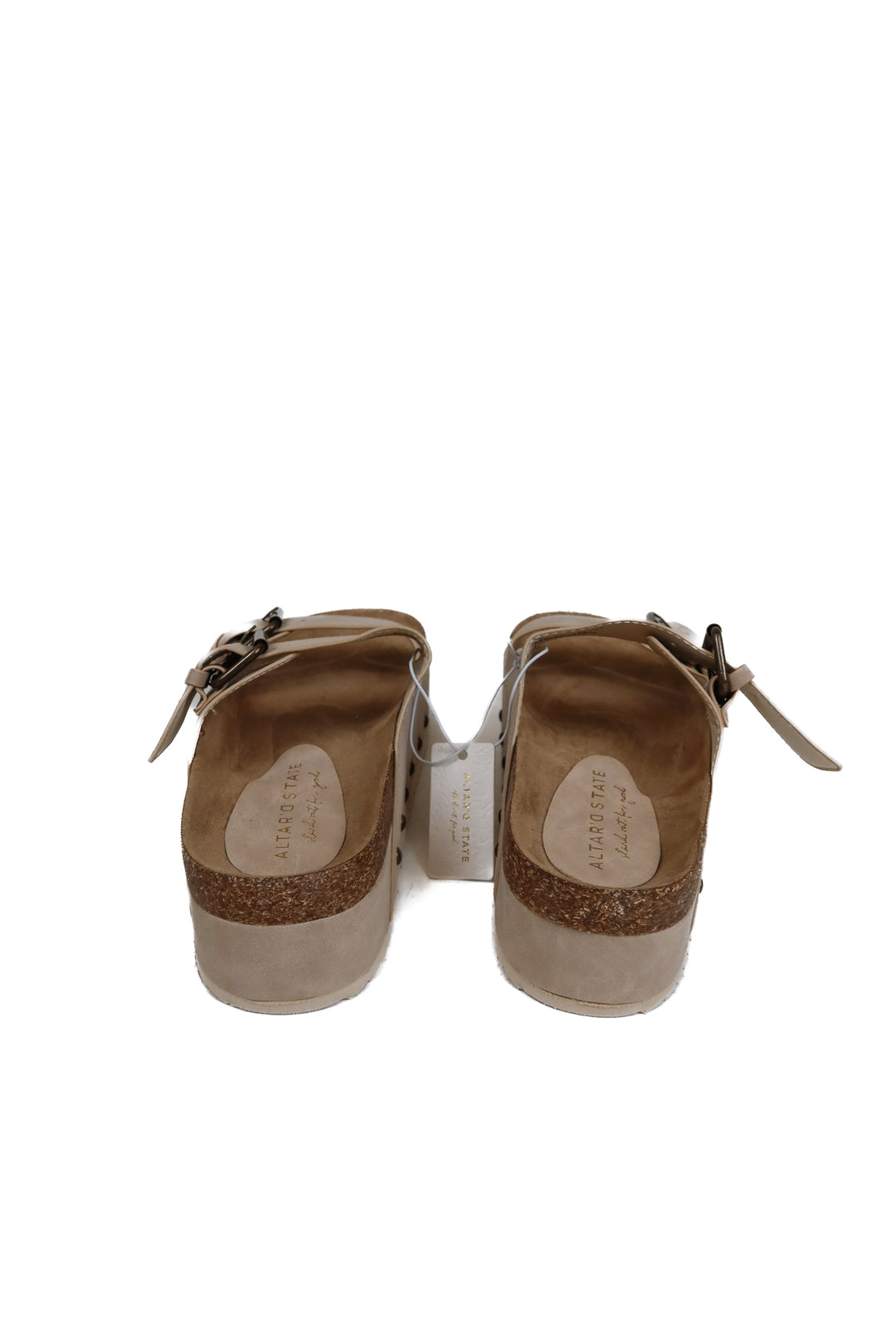 Altar'd State light brown platform sandals NWT (7; $74)