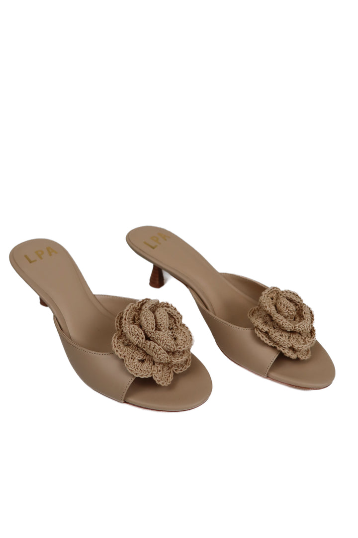 LPA Nude Crochet Flower Heeled Sandal (7)