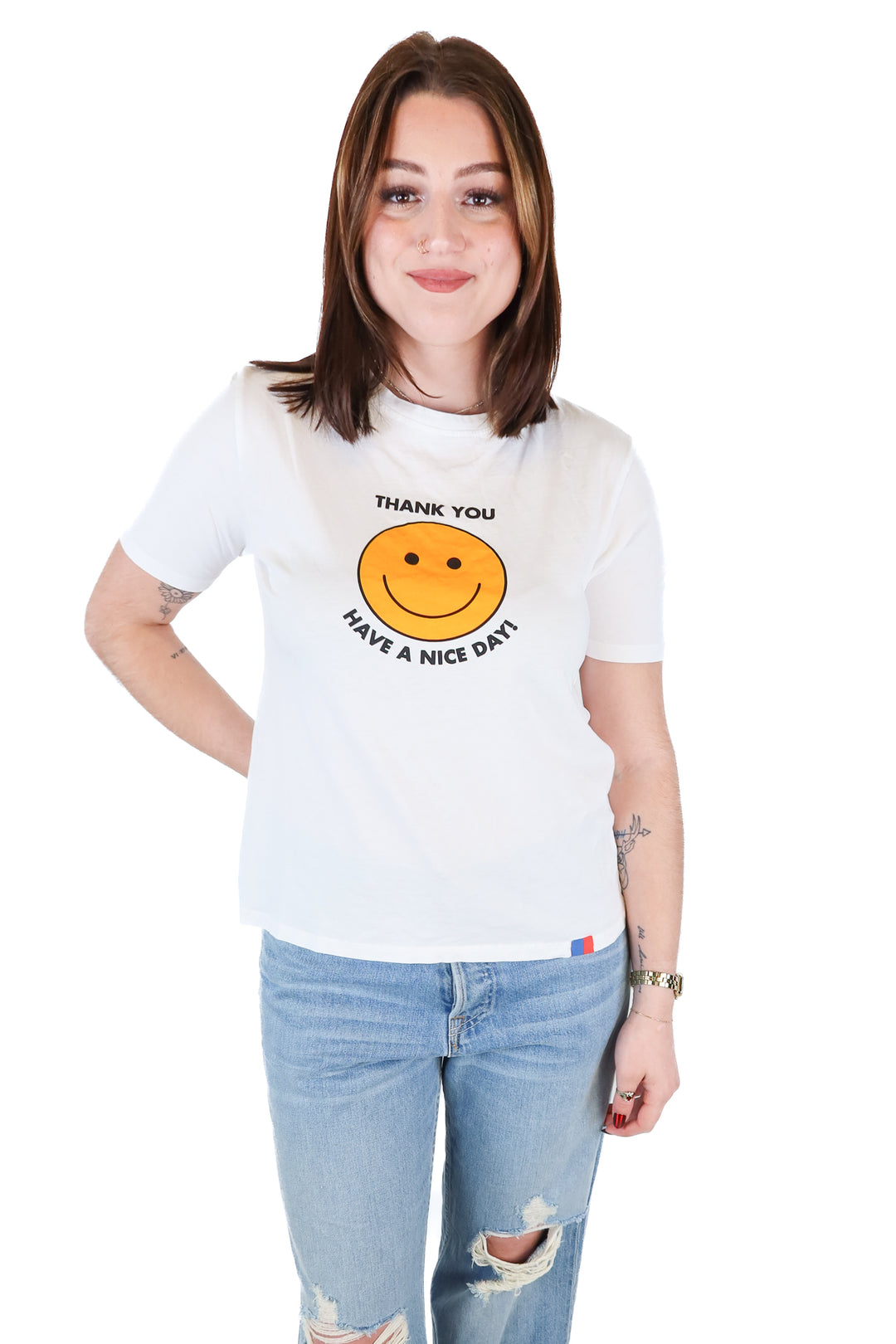 Kule Smilely Graphic T-Shirt (S)