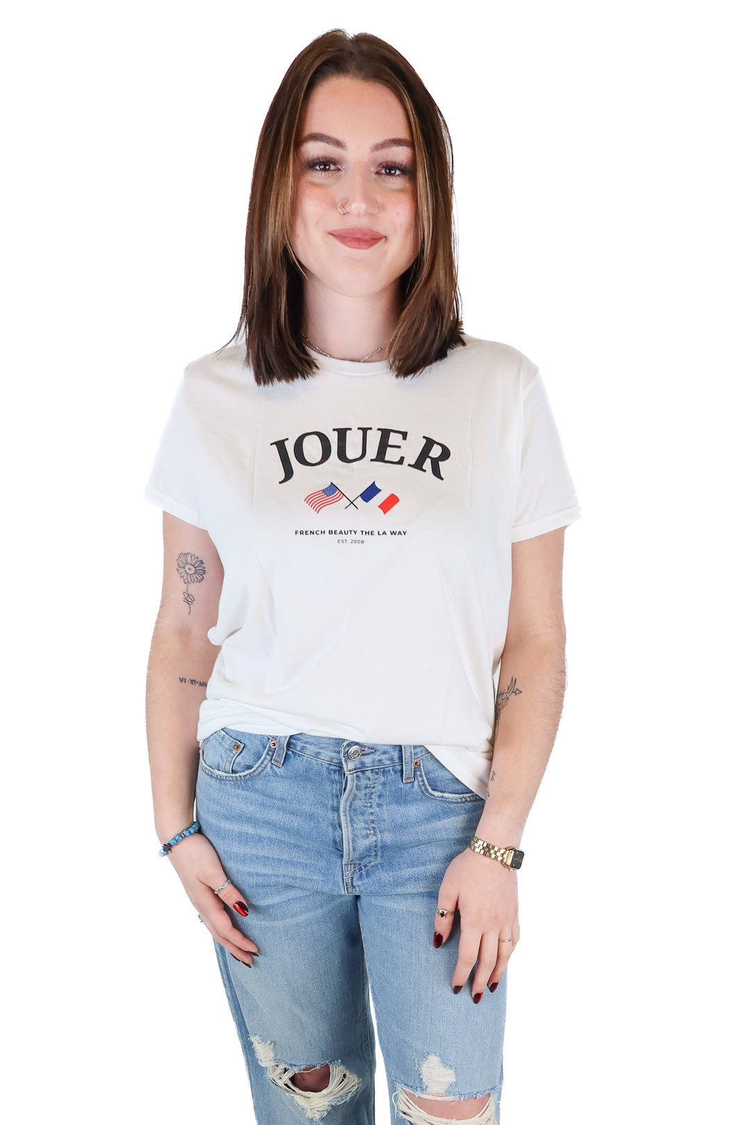 “Jouer” Graphic T-Shirt (L)