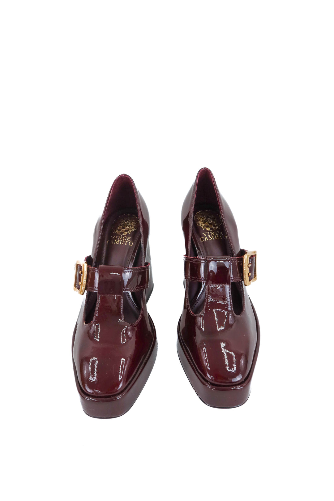 vince camuto burgundy patent leather heels (7)