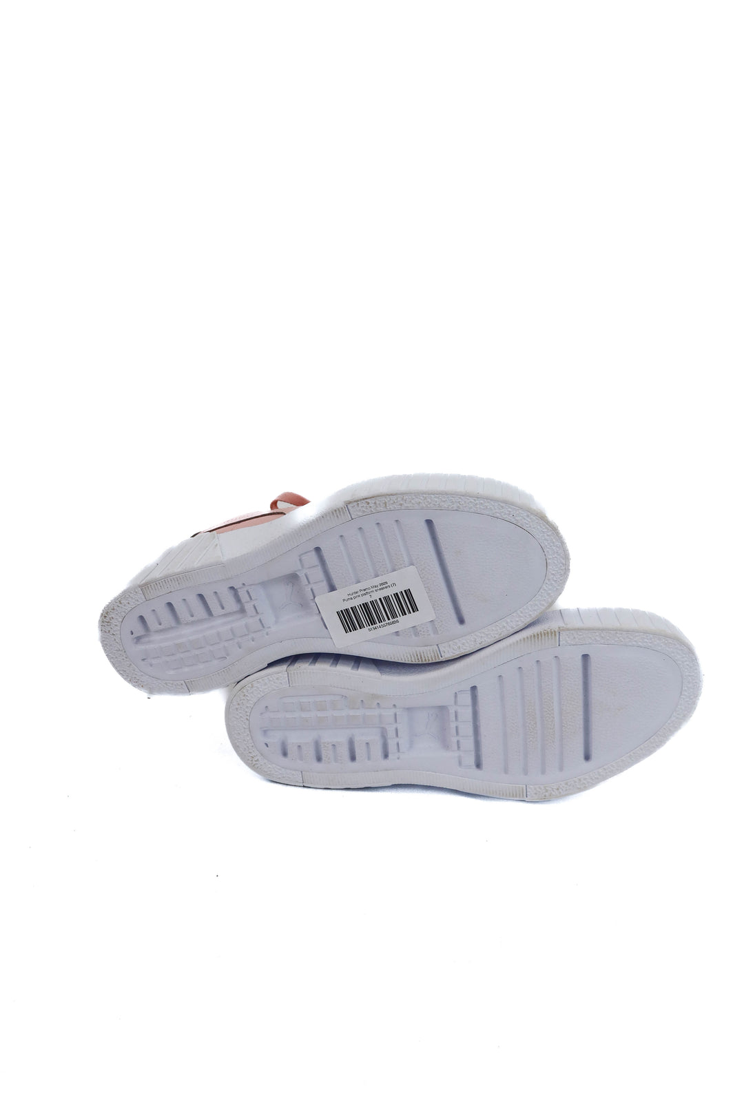 puma pink platform sneakers (7; retail $75)