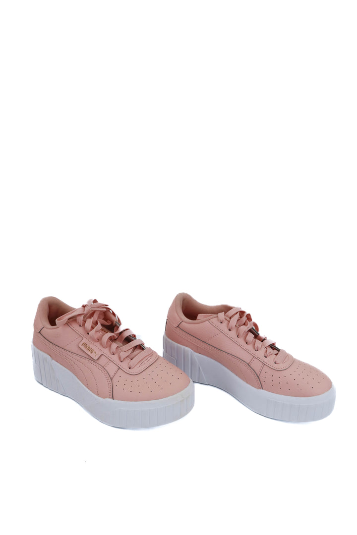 puma pink platform sneakers (7; retail $75)