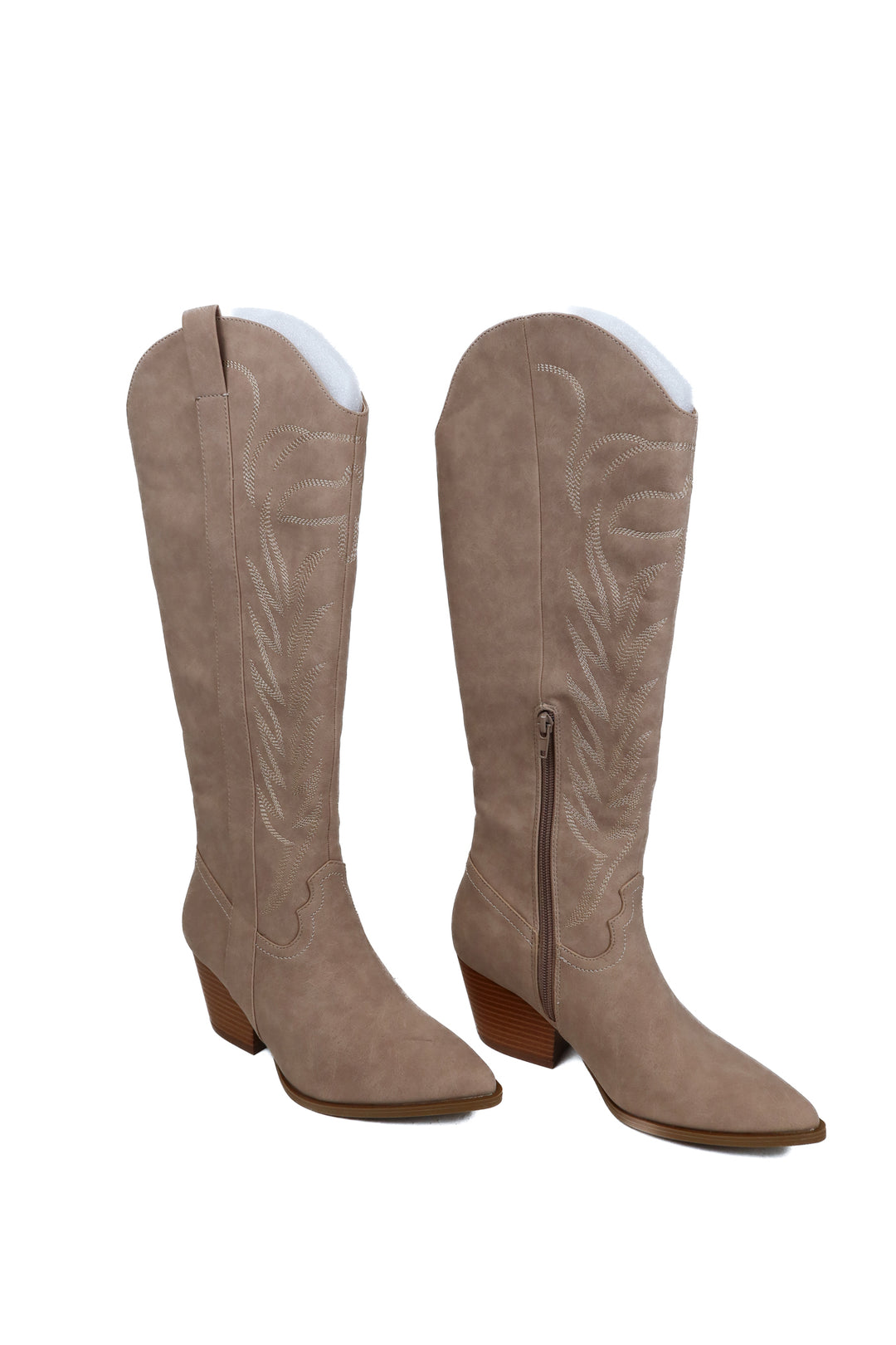 tall brown cowgirl boots (6.5) Never Worn