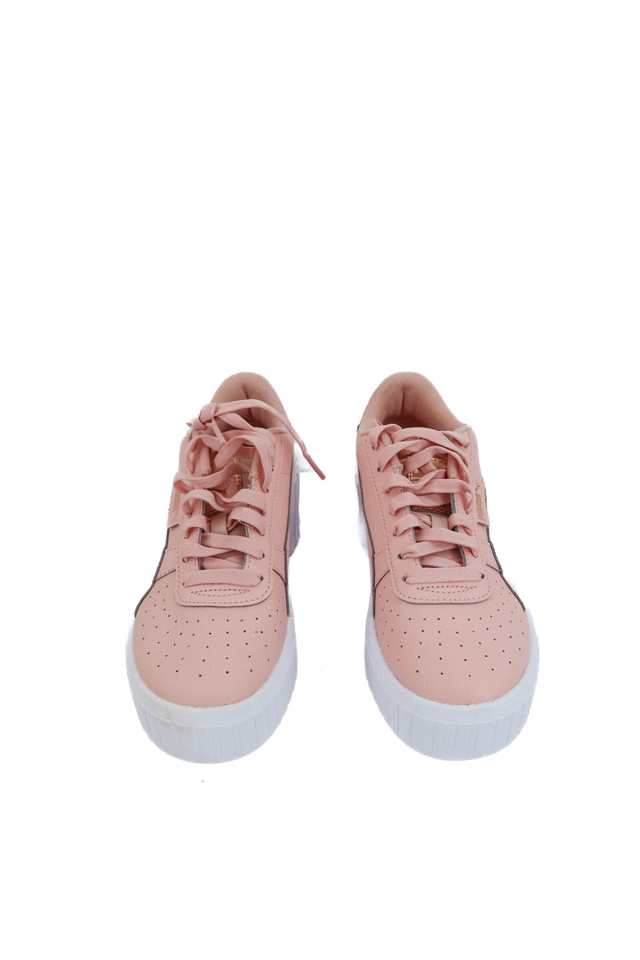 puma pink platform sneakers (7; retail $75)
