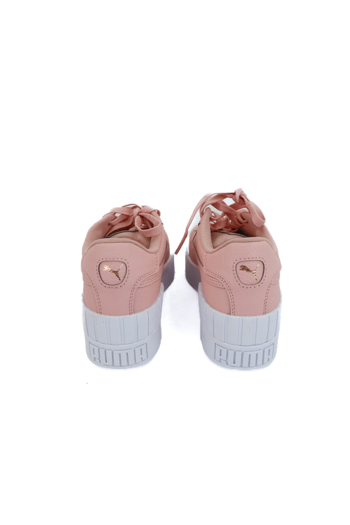 puma pink platform sneakers (7; retail $75)