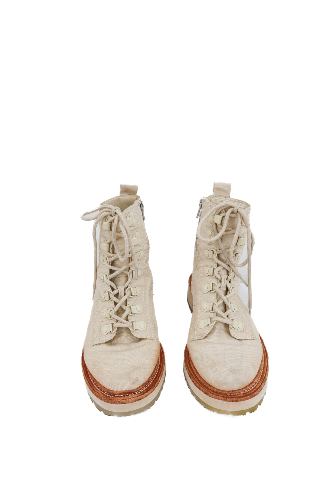 dolce vita cream lace up boots (7)