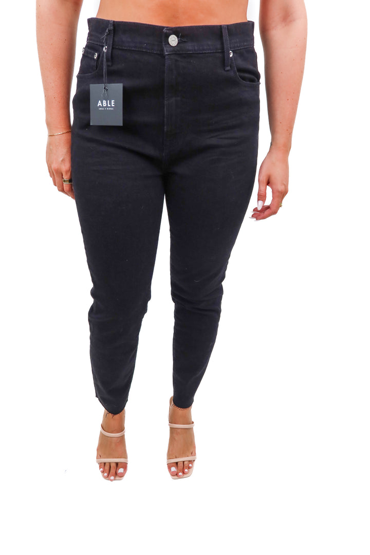 Able the clarissa high black jeans NWT (30; retail $138)