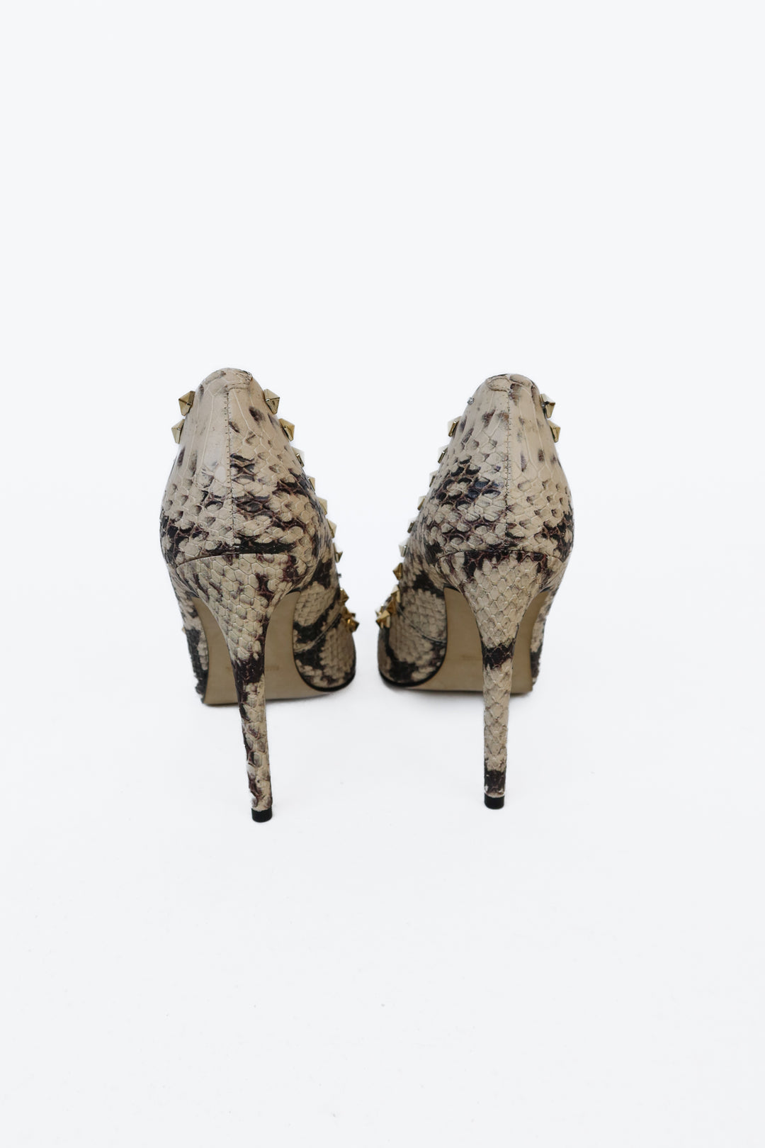 Steve Madden Studded Snakeskin Pumps (7)