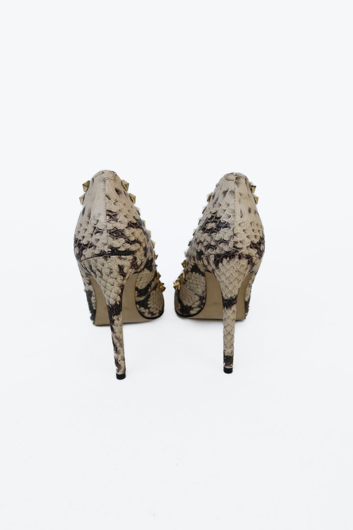 Steve Madden Studded Snakeskin Pumps (7)