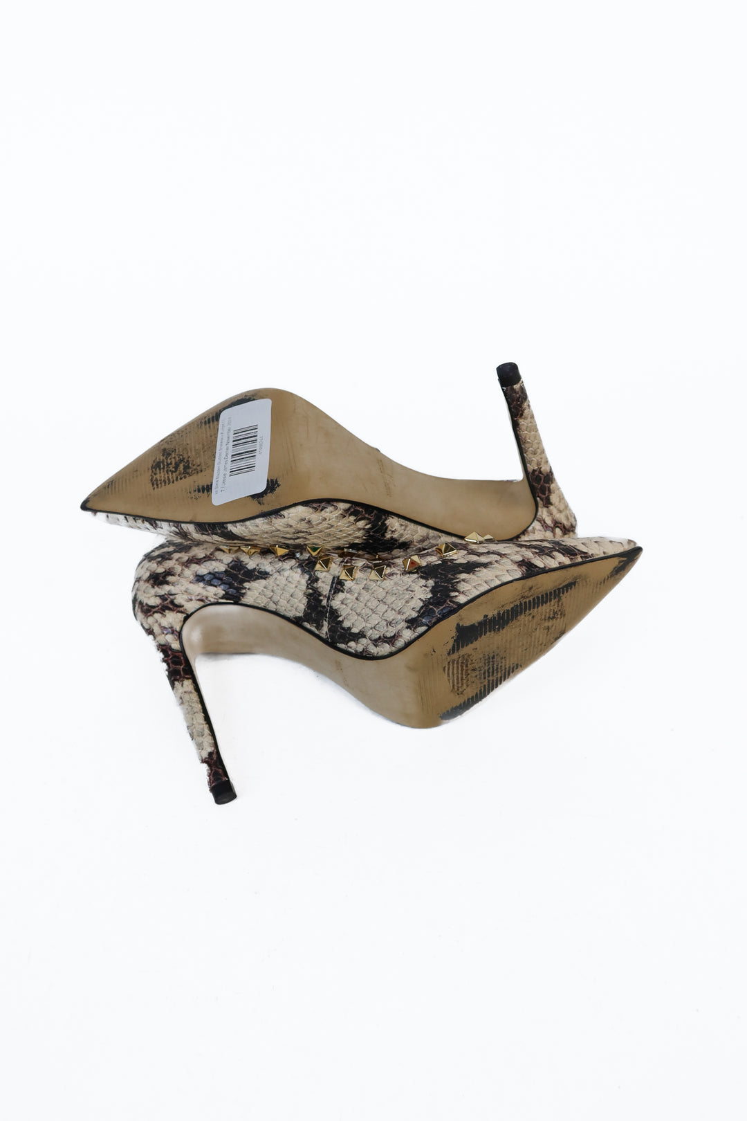 Steve Madden Studded Snakeskin Pumps (7)