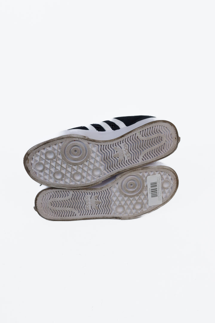 Adidas Black Nizza Canvas Platformm Sneakers (7)