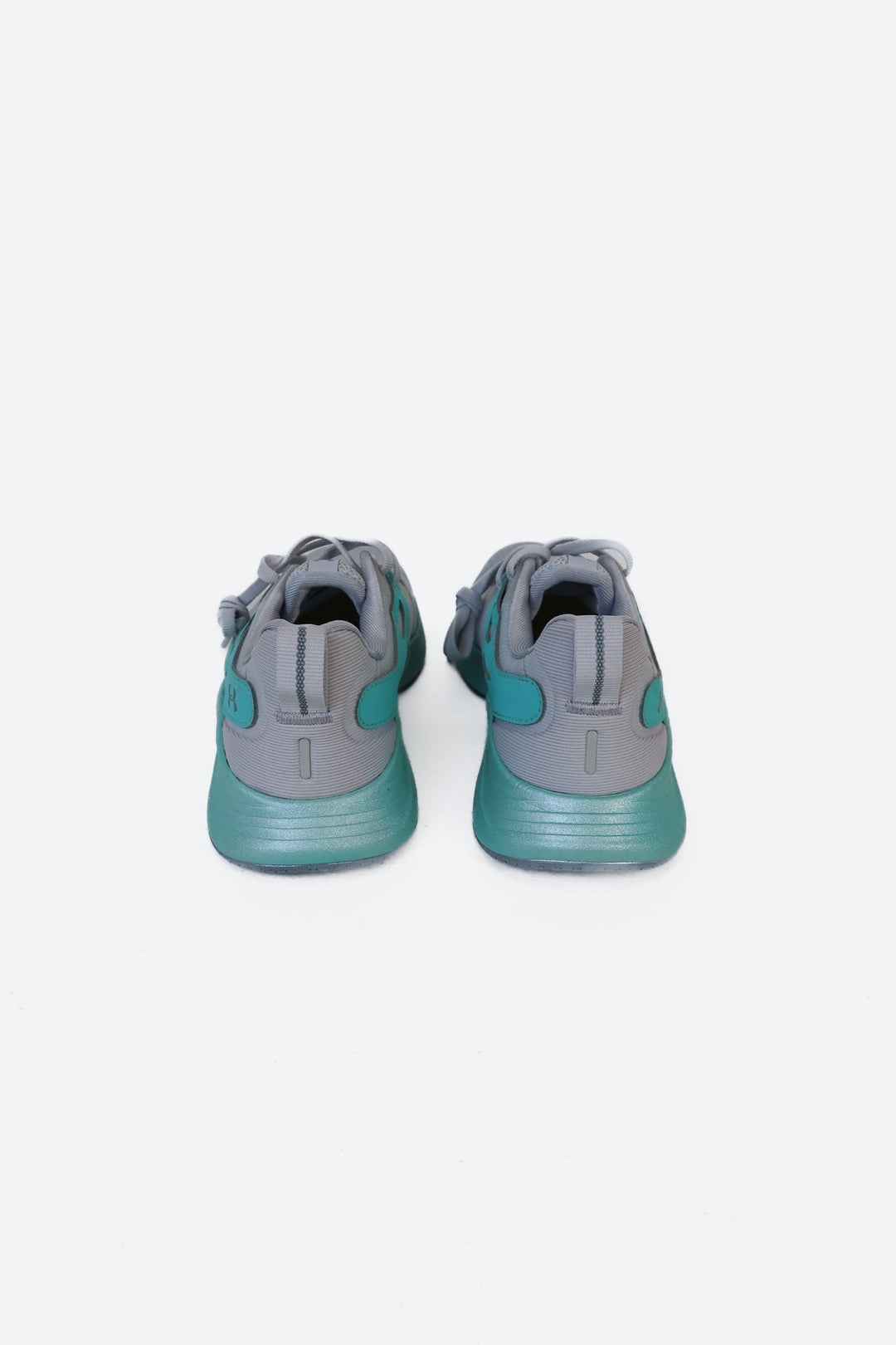 Under Armour Light Grey/Mint Charged Sneakers NWOT (7)