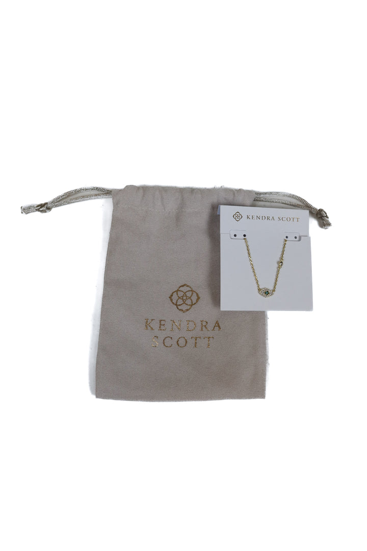 kendra scott gold eye necklace