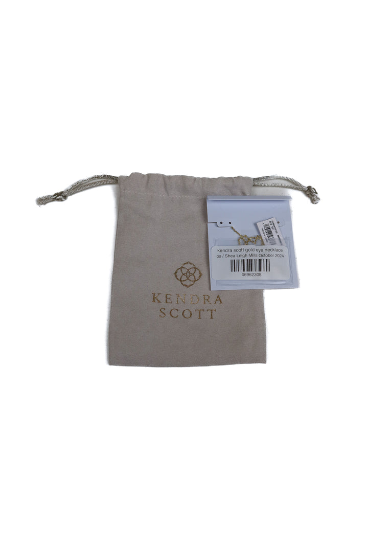 kendra scott gold eye necklace