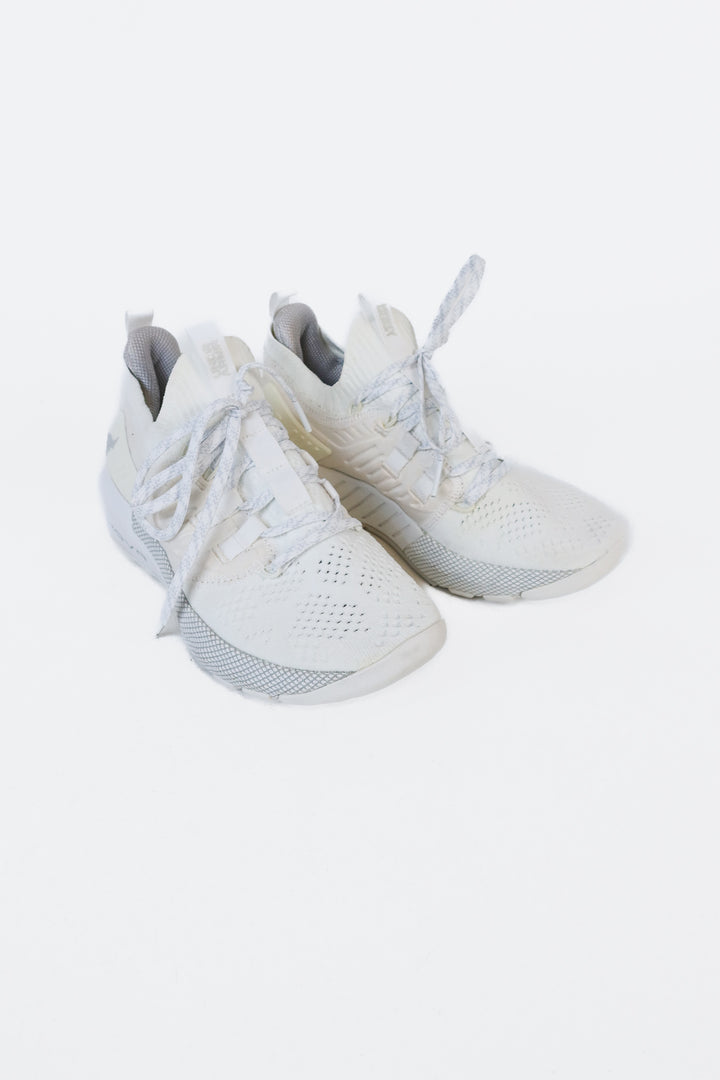 Under Armour White HOVR Running Shoes (7.5)