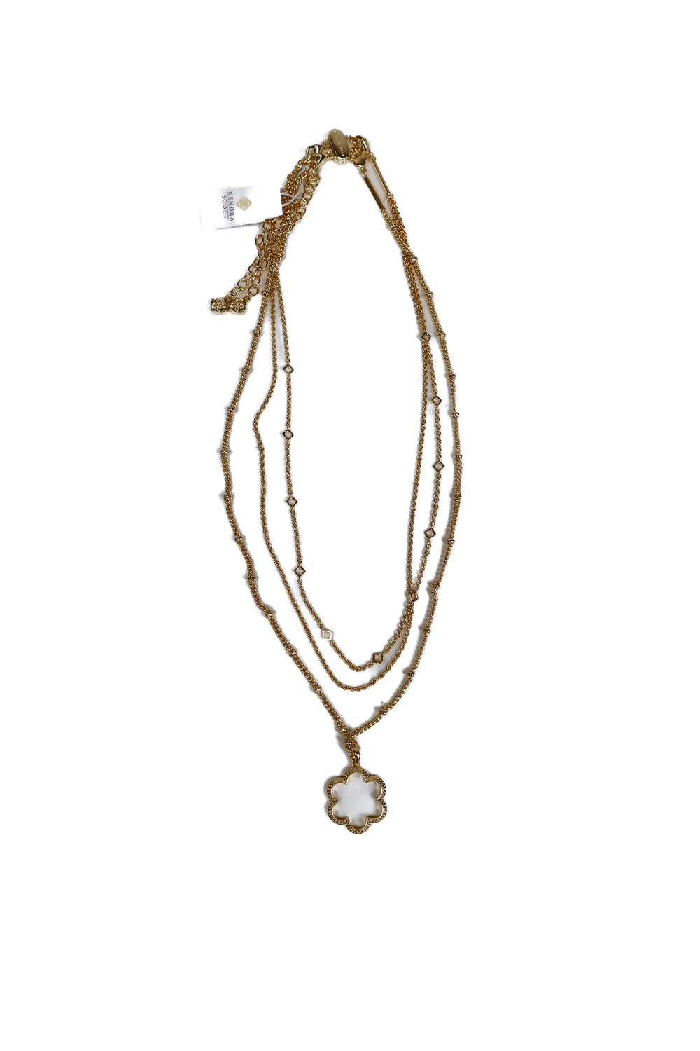 kendra scott gold layered necklace