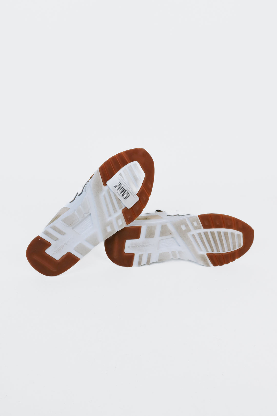 New Balance White/Leopard Print Sneakers (7)