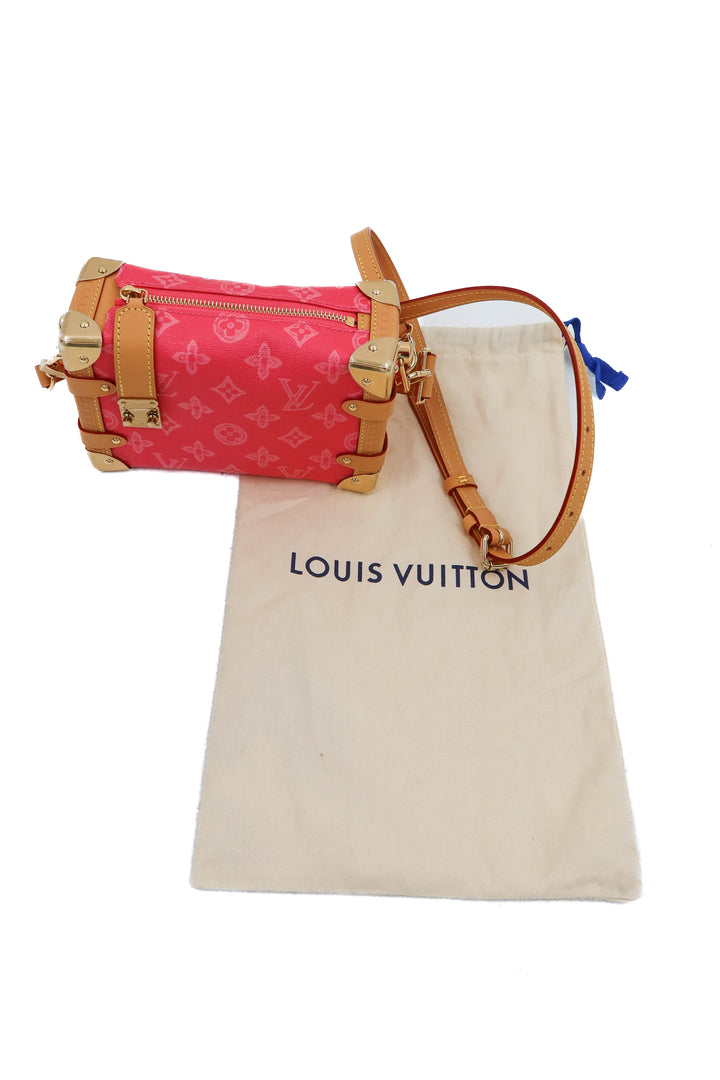 Louis Vuitton Side Trunk PM in Rose Ruban (retail $4,150)