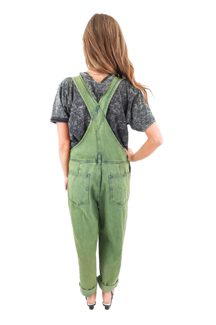 anrabess green overalls (m; retail $65)