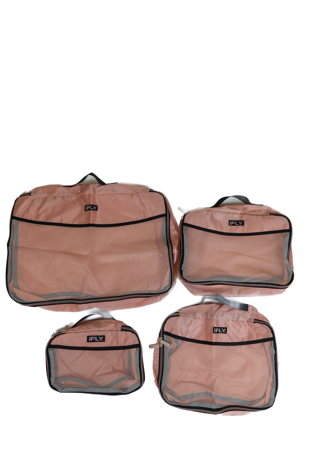 iFly light pink packing cubes set