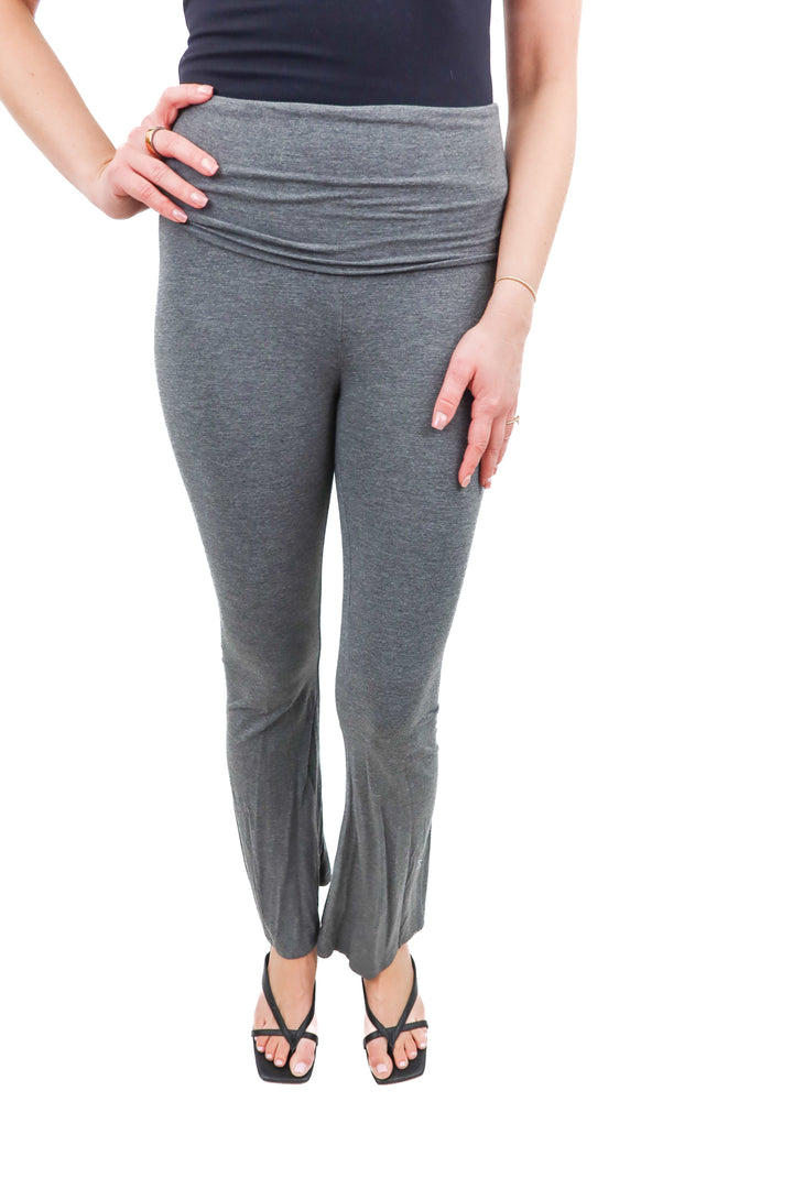 grey flare maternity pants (XS)