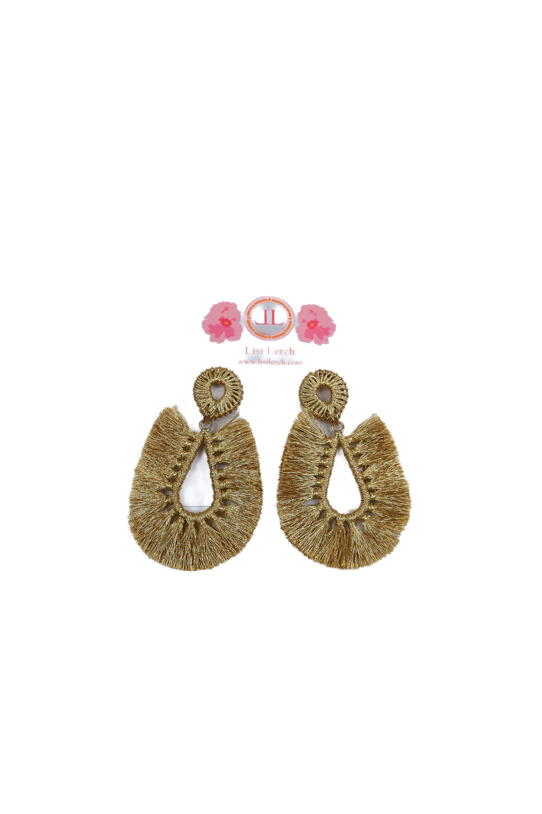 Lisi Lerch gold tassle earrings