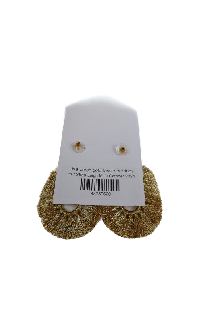 Lisi Lerch gold tassle earrings