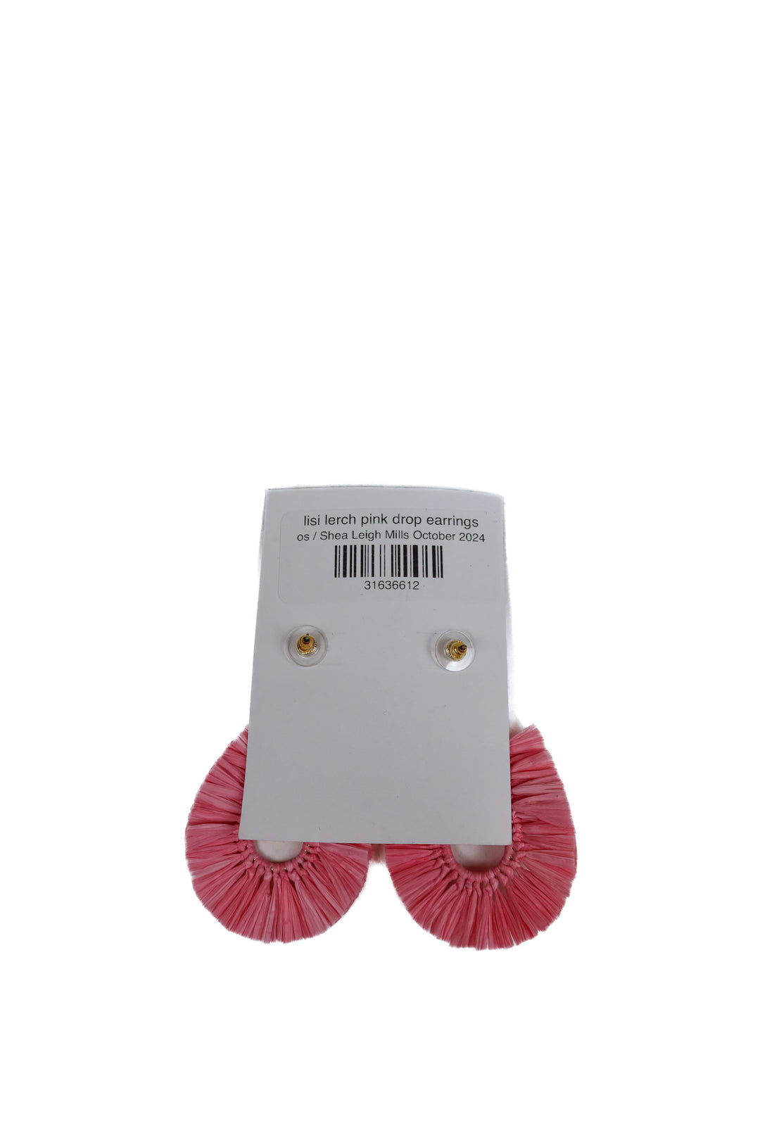 lisi lerch pink drop earrings