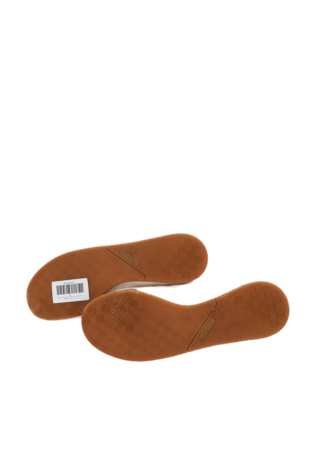 new balance tan sneakers (8.5; retail $105)