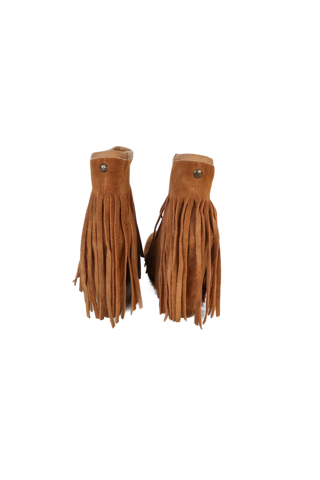 koolaburra brown fringe wedge booties (8)