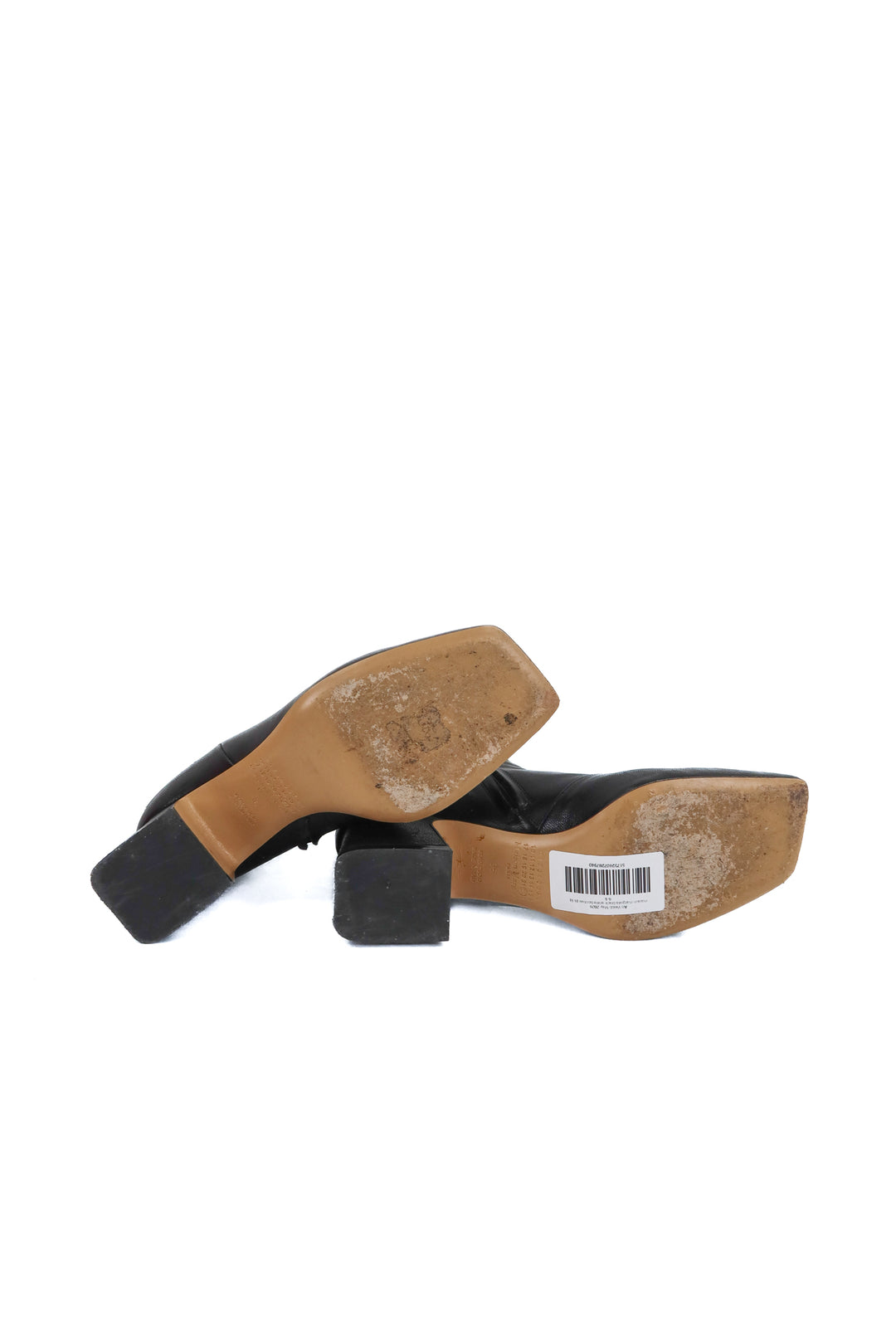 maison margiela black ankle booties (6.5; retail $1650)