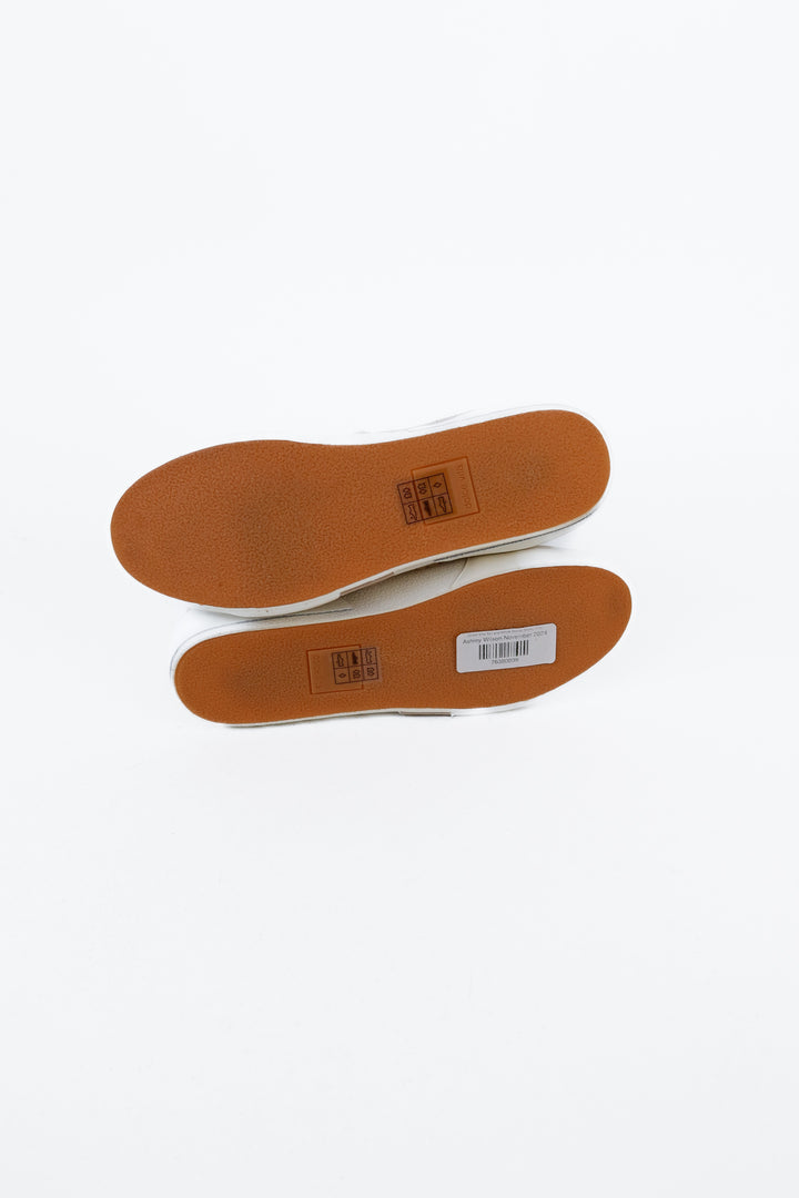 Dolce Vita Tan and White Tennis Shoes (7.5)