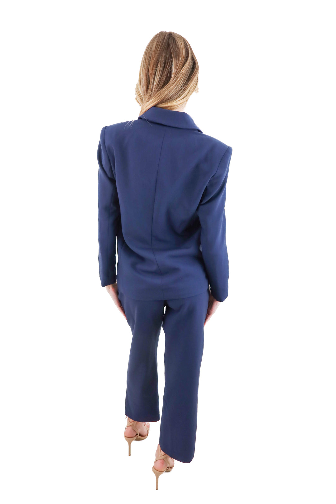 abercrombie & fitch navy blazer set NWT (xsp; retail $210)