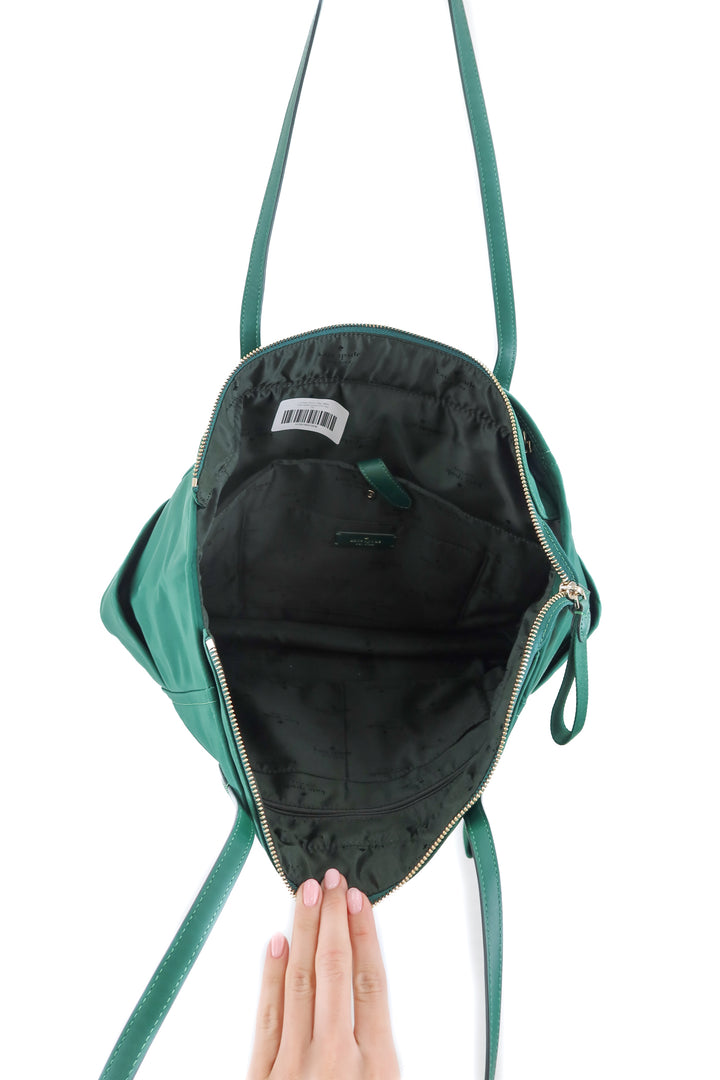 kate spade green tote bag
